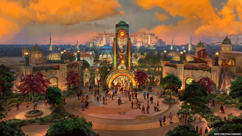 Epic Universe - entrance