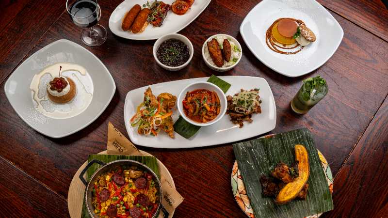 Cuba Libre Restaurant 25th Anniversary menu