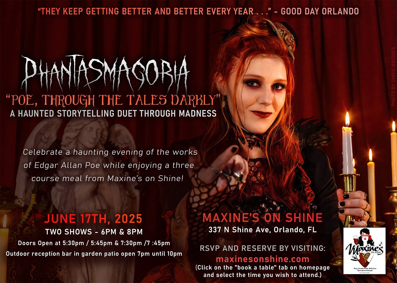 Phantasmagoria Hosts Benefit Performances at Maxine's on Shine June 17, 2025